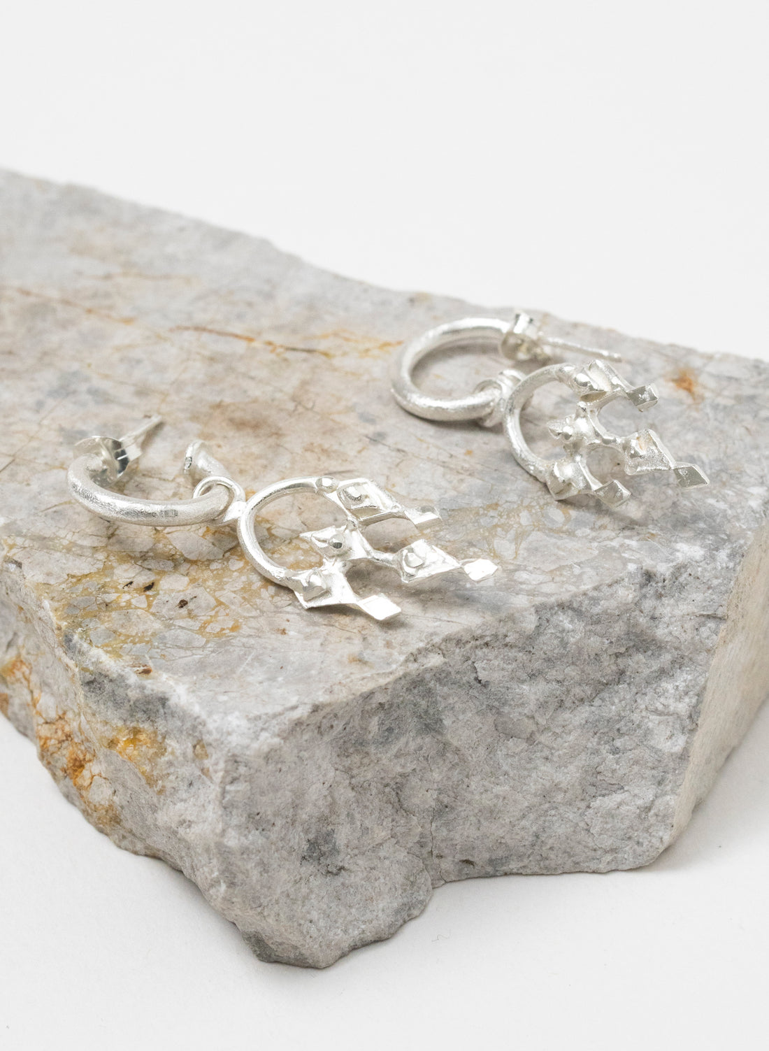 Botanical Arbour Charm Earrings - Sterling Silver