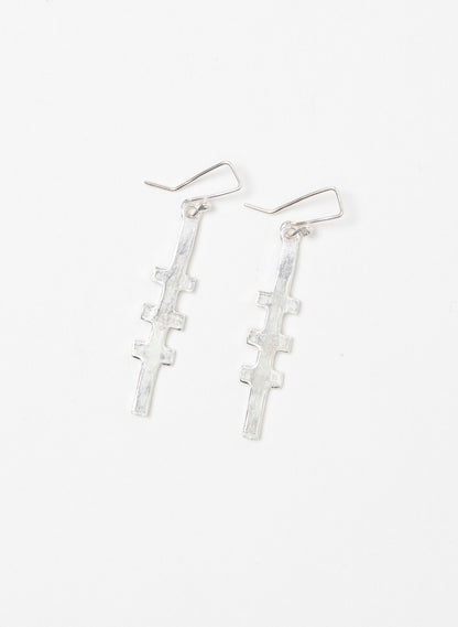 Talisman Earrings - Sterling Silver
