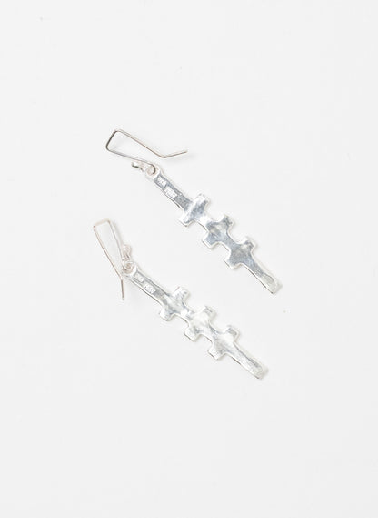 Talisman Earrings - Sterling Silver