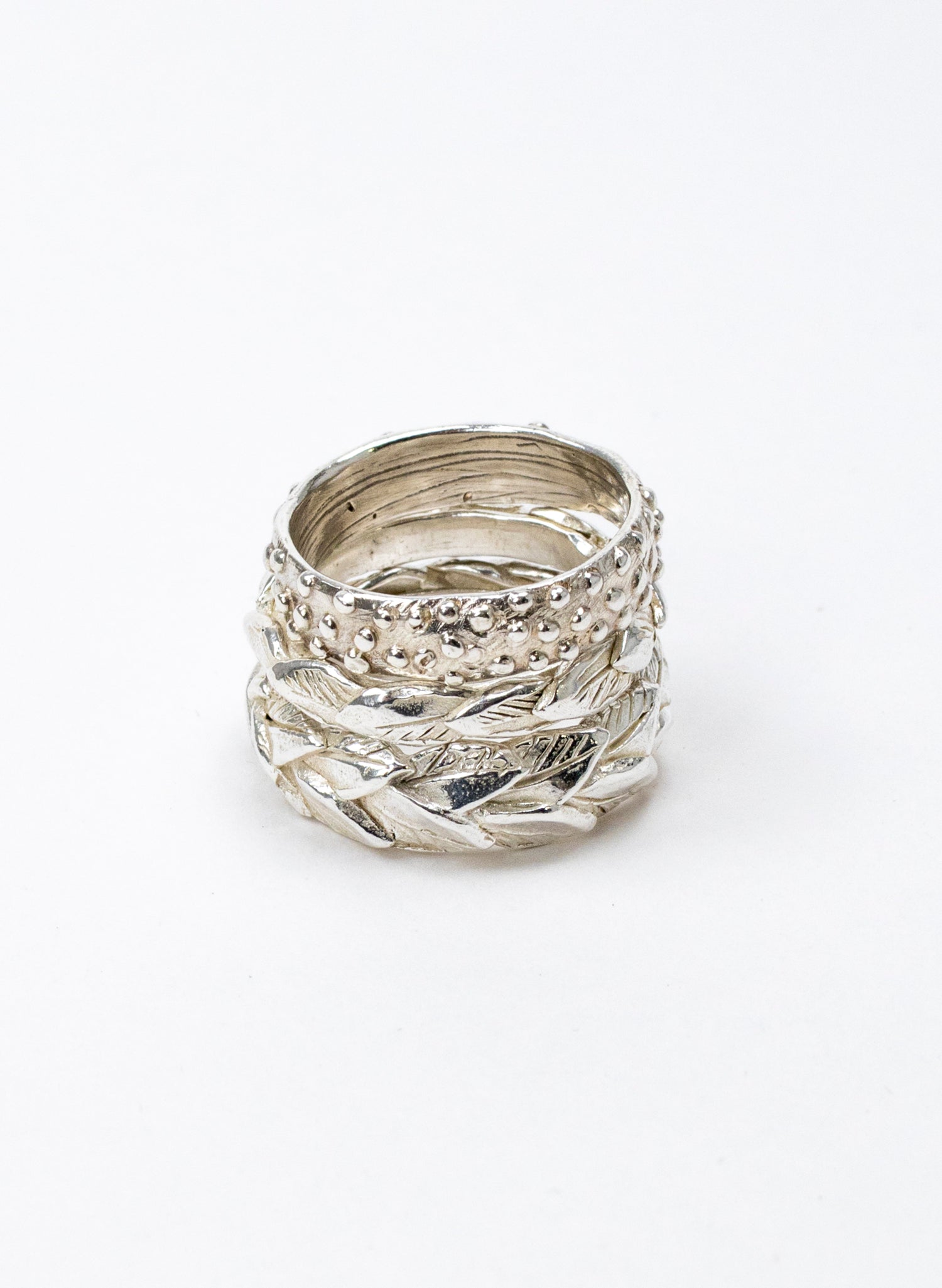 Fluid Stacking Ring - Sterling Silver
