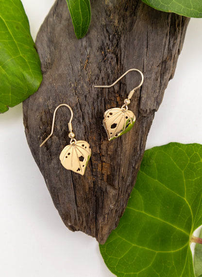 9ct Gold Kawakawa Earring