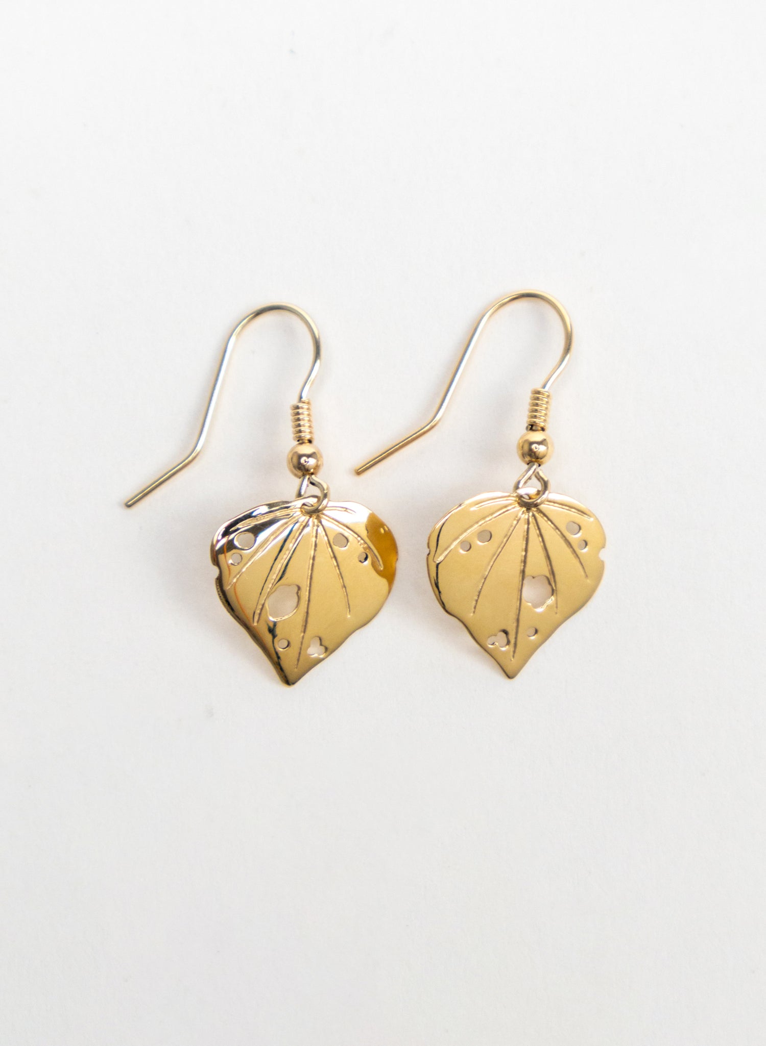 9ct Gold Kawakawa Earring