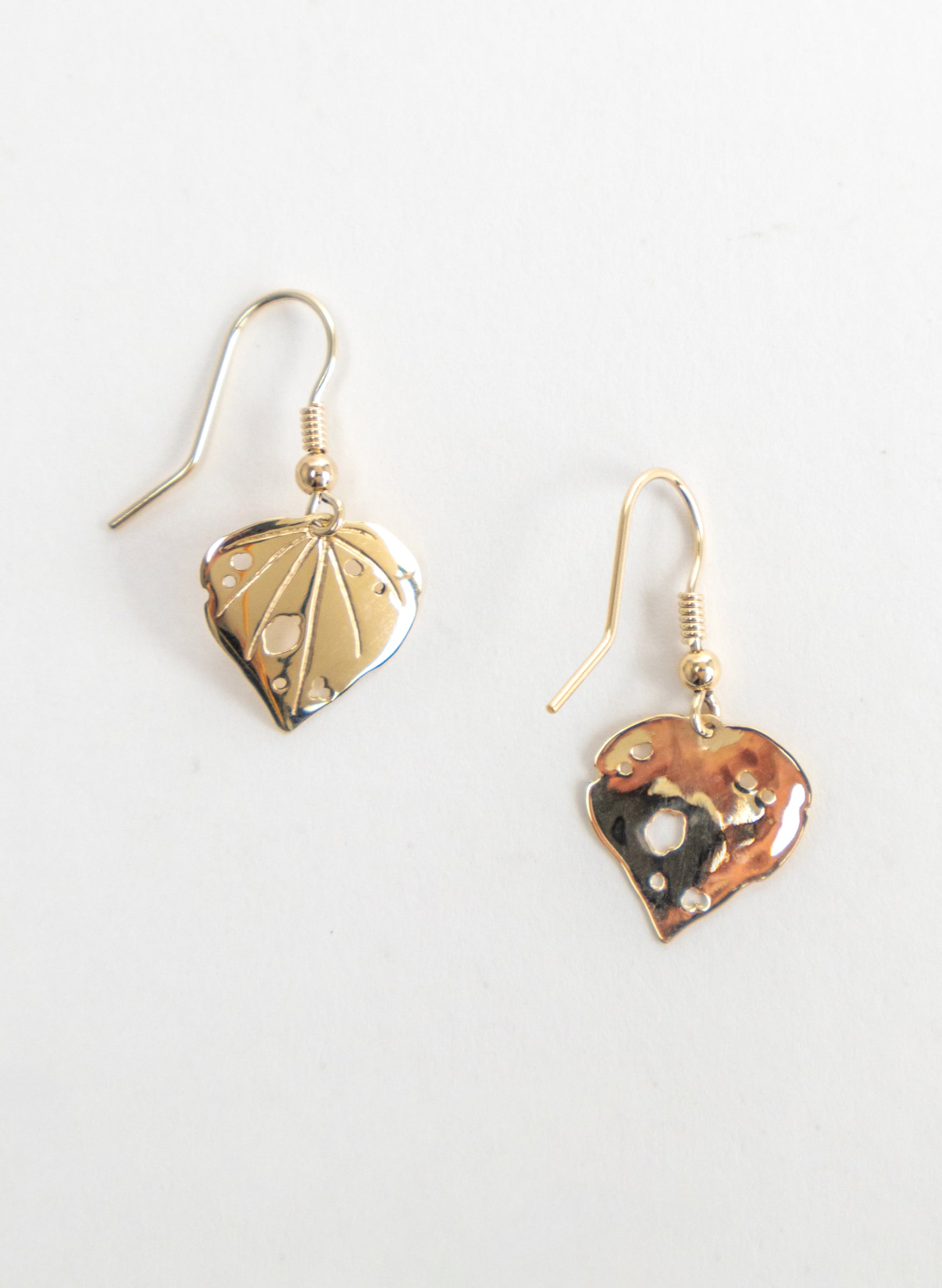 9ct Gold Kawakawa Earring