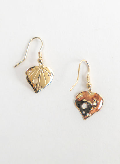 9ct Gold Kawakawa Earring