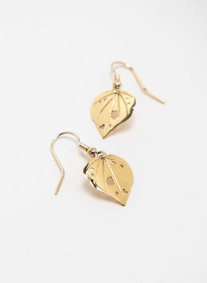 9ct Gold Kawakawa Earring