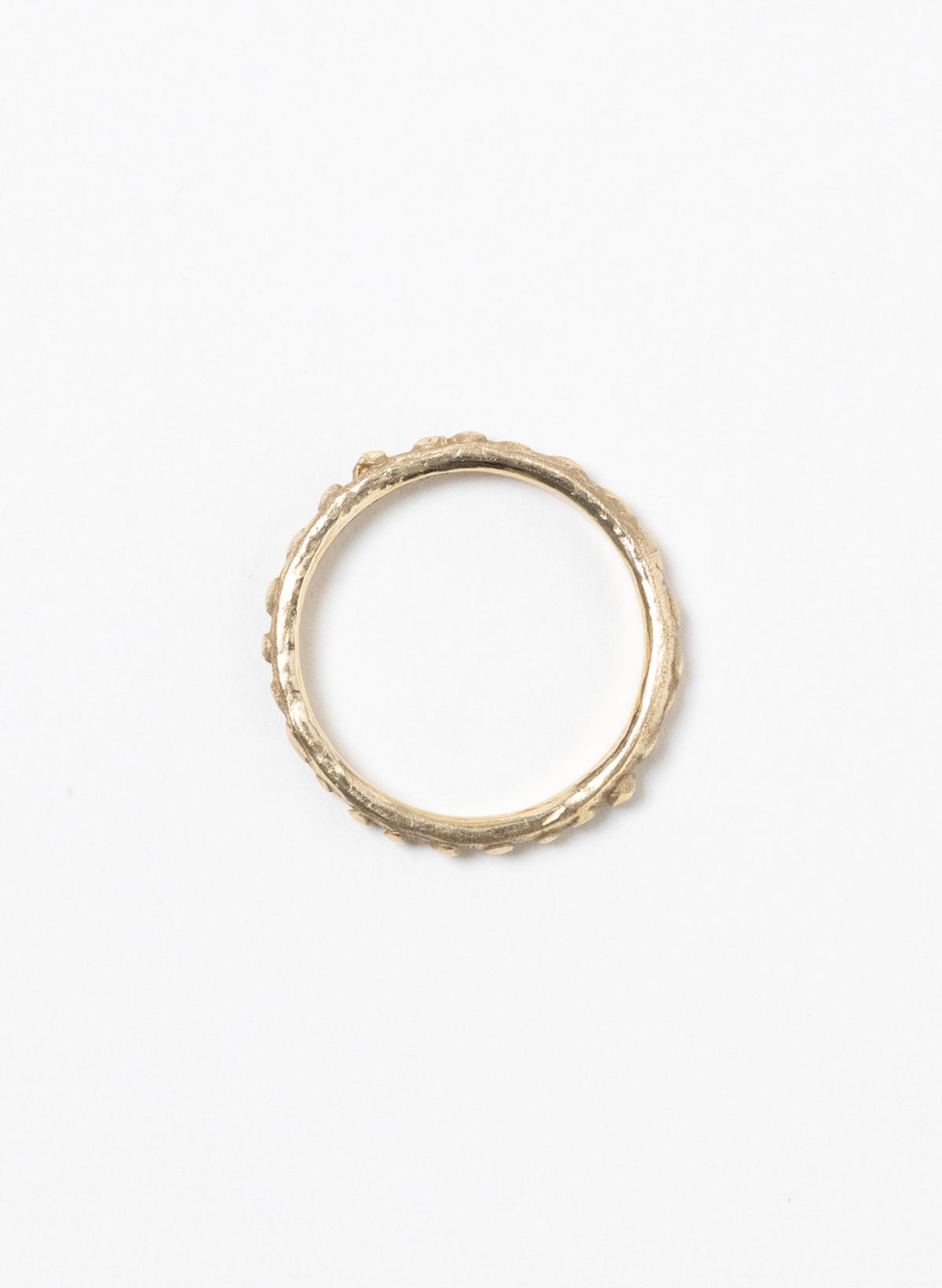 Fluid Stacking Ring + 9ct Yellow Gold