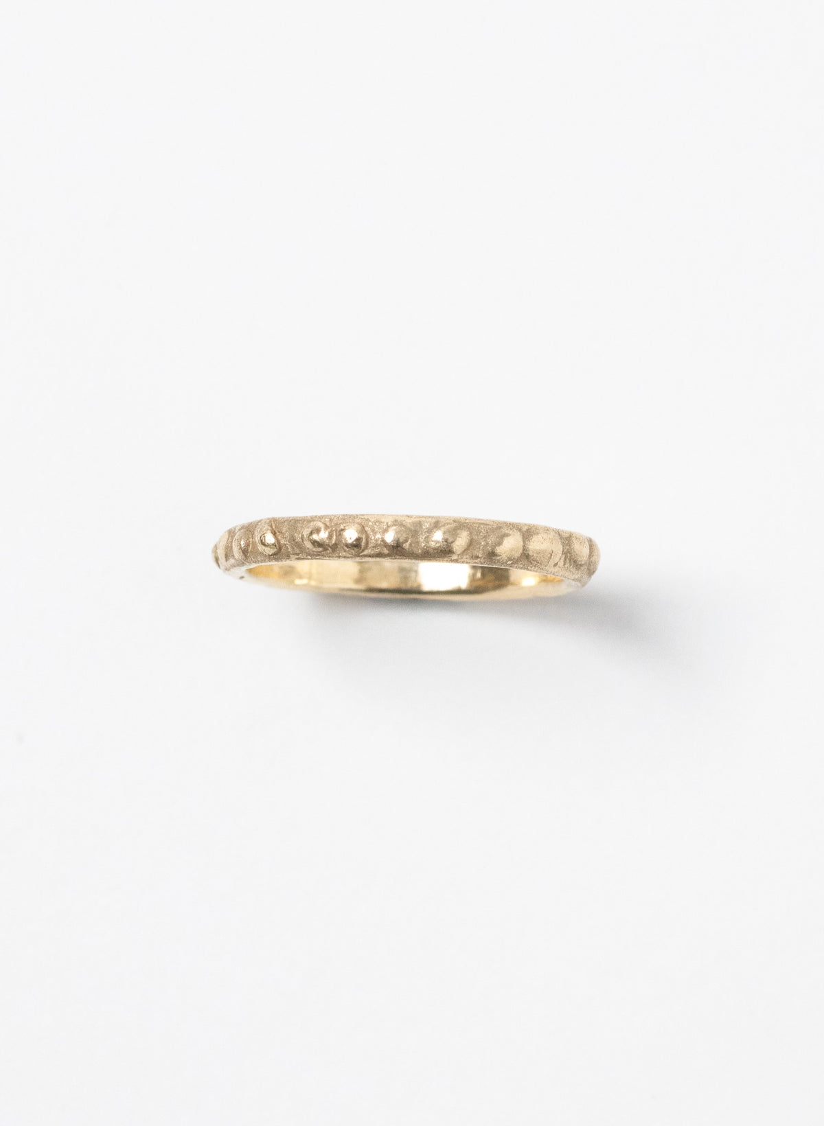 Fluid Stacking Ring + 9ct Yellow Gold