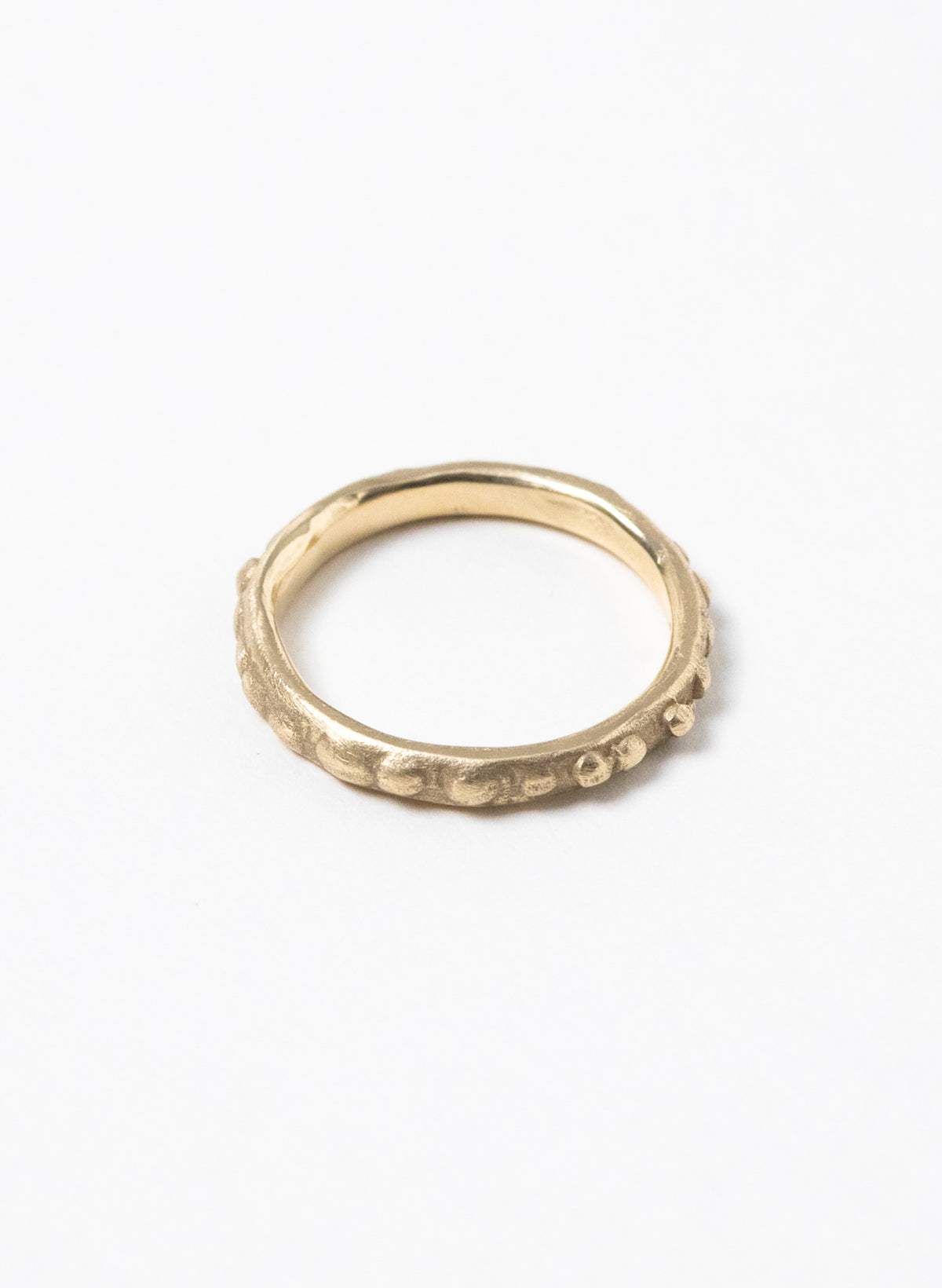 Fluid Stacking Ring + 9ct Yellow Gold