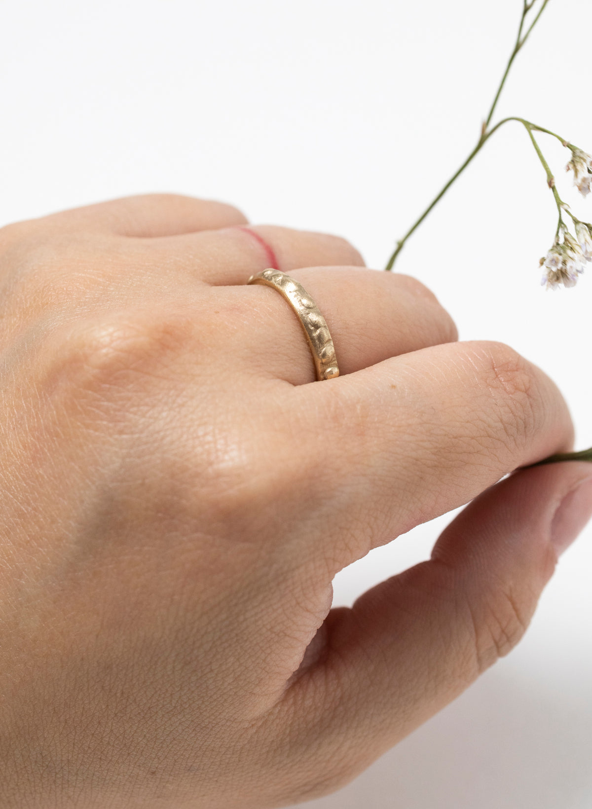 Fluid Stacking Ring + 9ct Yellow Gold