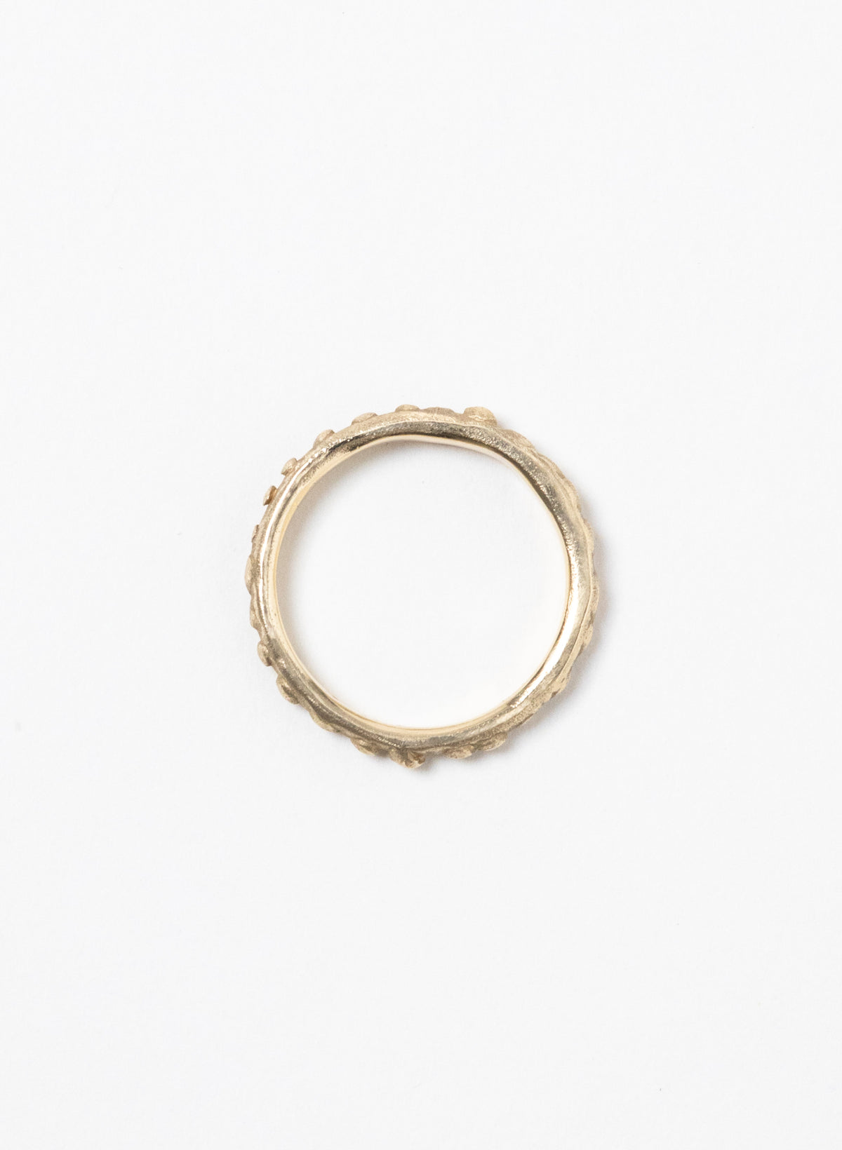 Fluid Stacking Ring + 9ct Yellow Gold
