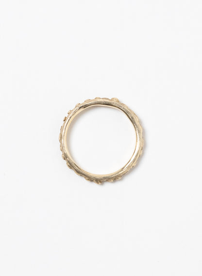 Fluid Stacking Ring + 9ct Yellow Gold