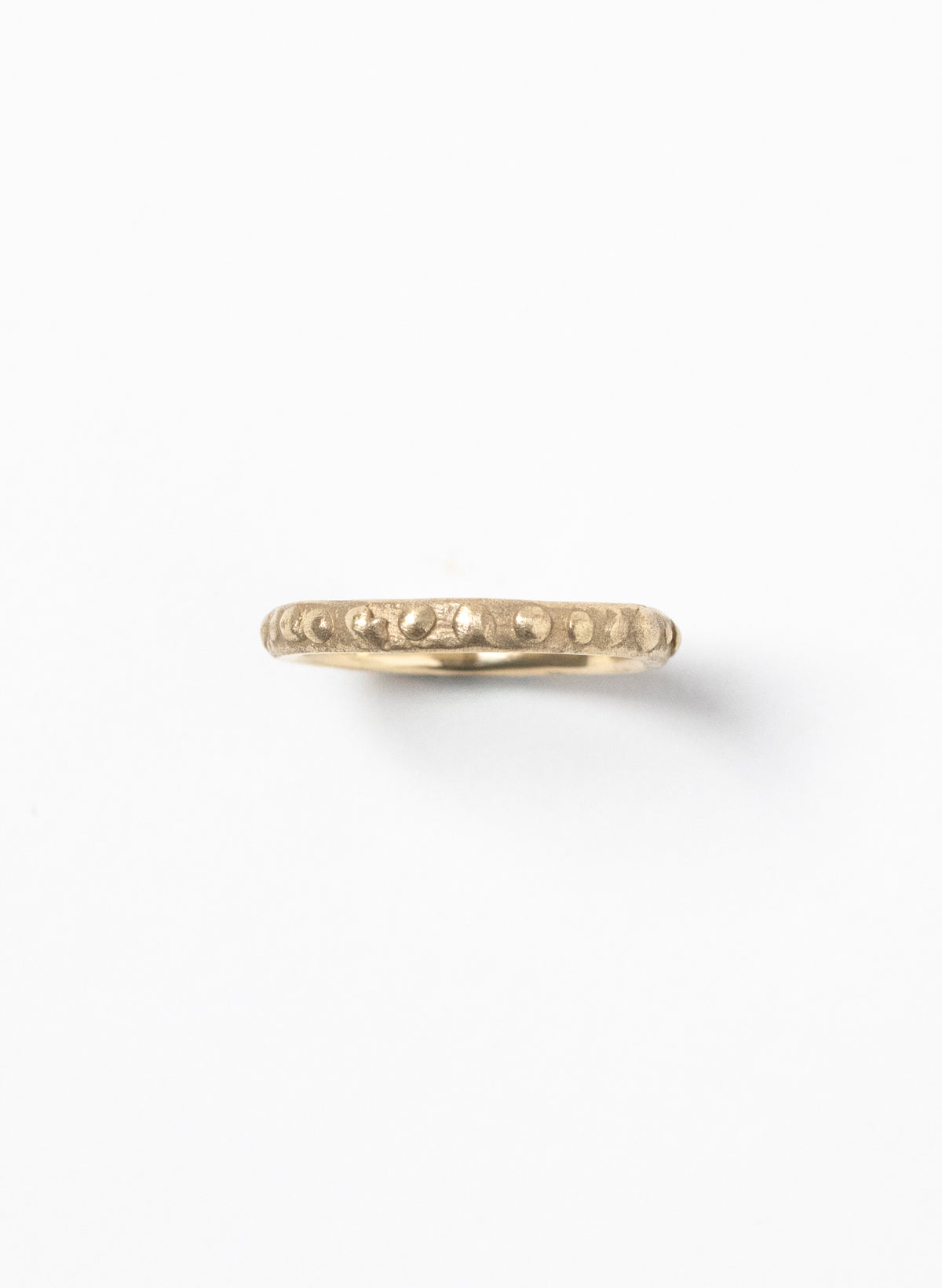 Fluid Stacking Ring + 9ct Yellow Gold