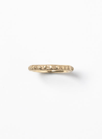Fluid Stacking Ring + 9ct Yellow Gold