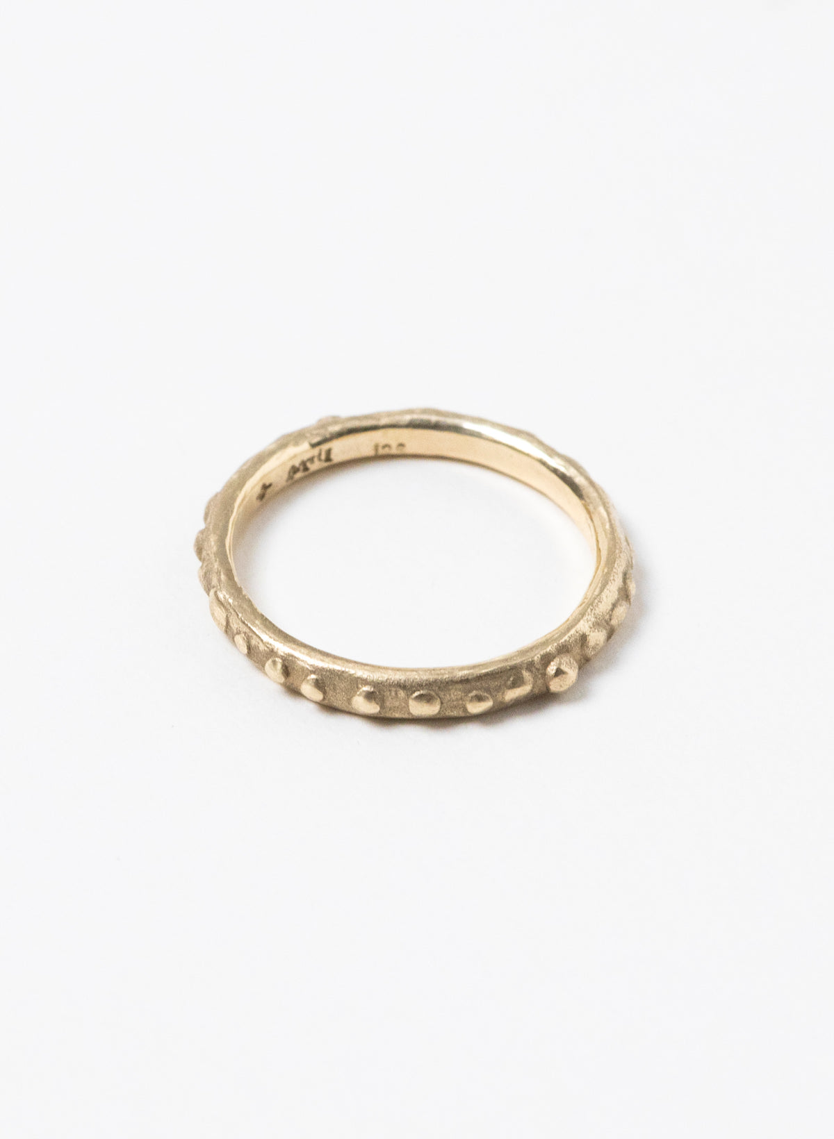 Fluid Stacking Ring + 9ct Yellow Gold