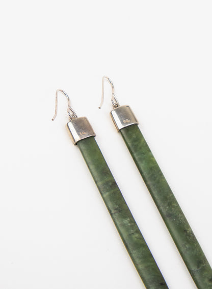 Pounamu Drop Earrings