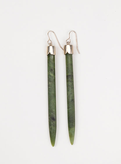 Pounamu Drop Earrings