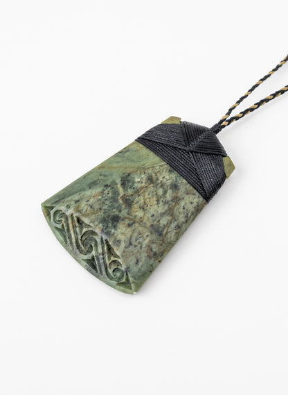 Engraved Toki Pounamu