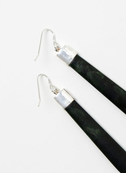 Pounamu Drop Earrings