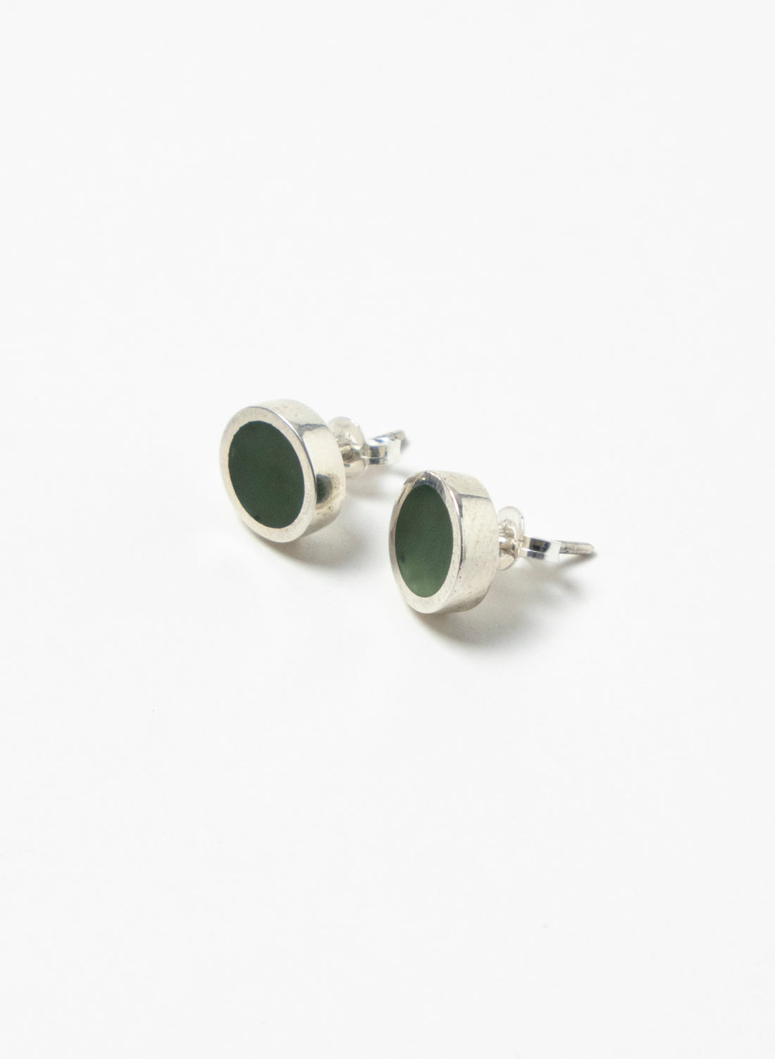 Pounamu Stud Earrings