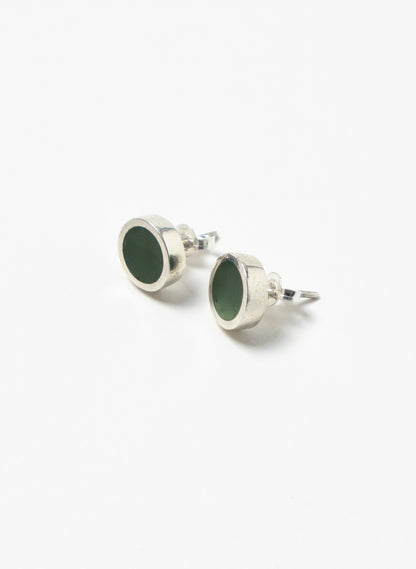 Pounamu Stud Earrings