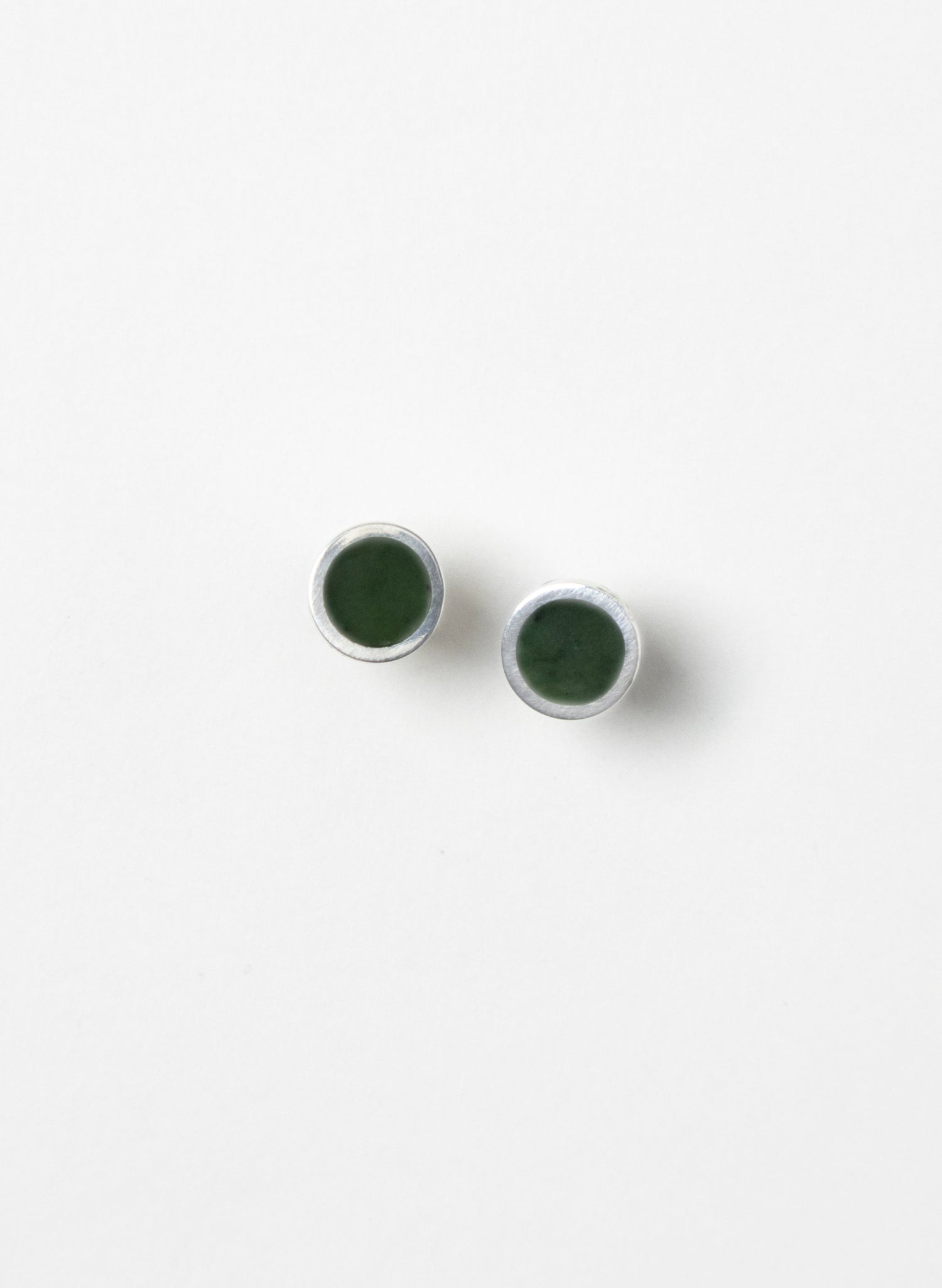 Pounamu Stud Earrings