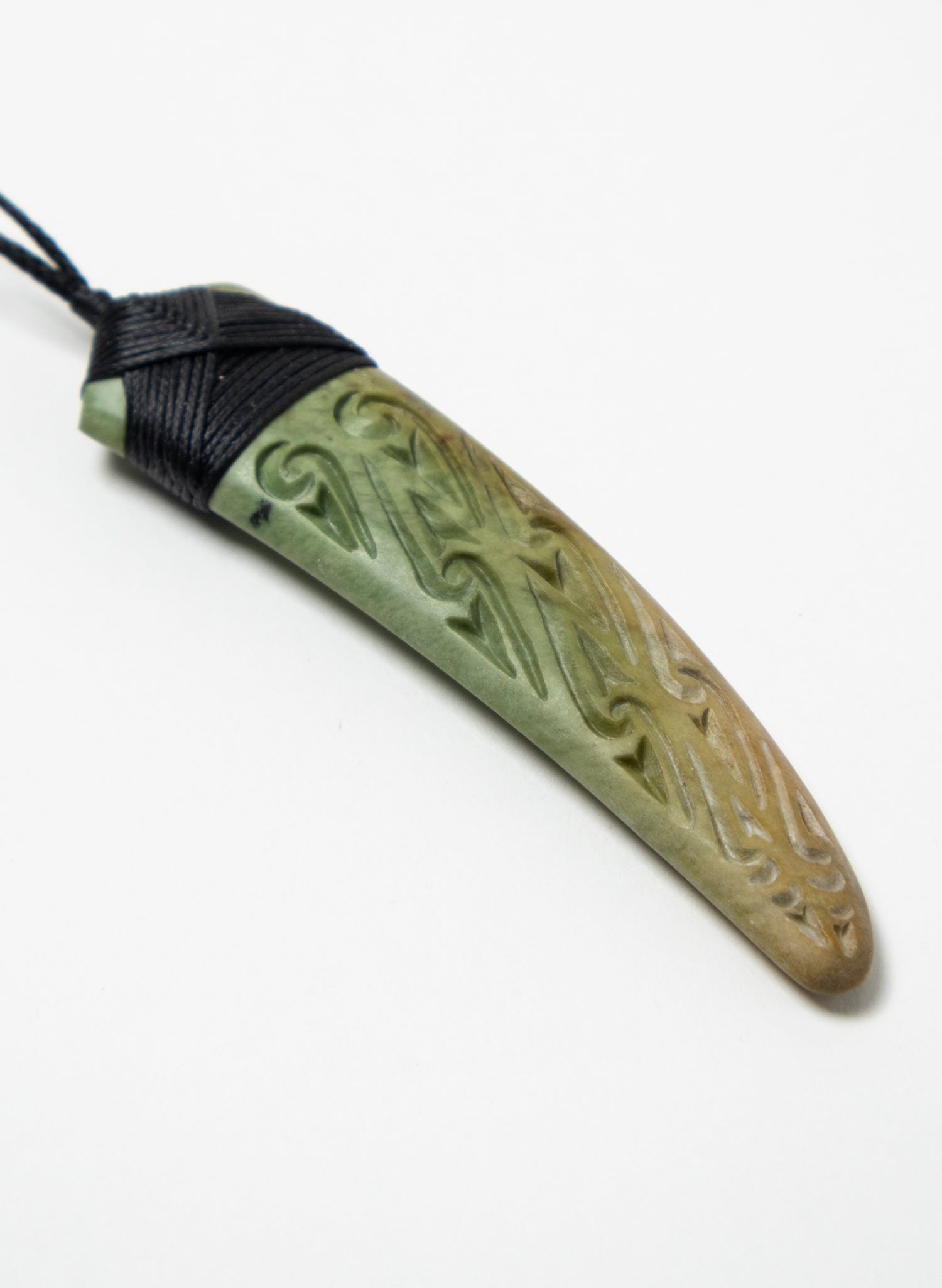 Engraved Niho Pounamu