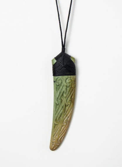 Engraved Niho Pounamu