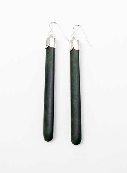 Pounamu Drop Earrings