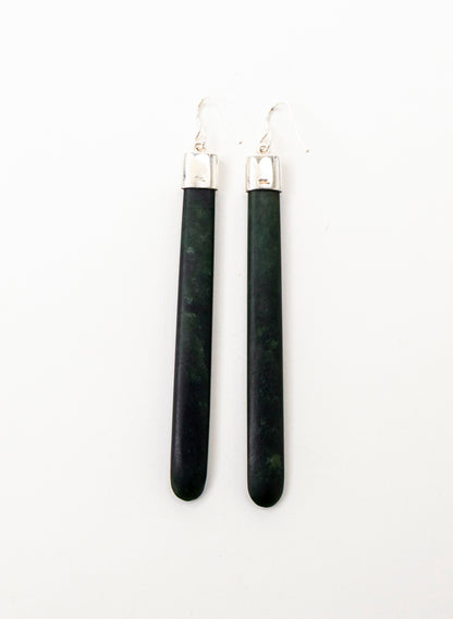 Pounamu Drop Earrings