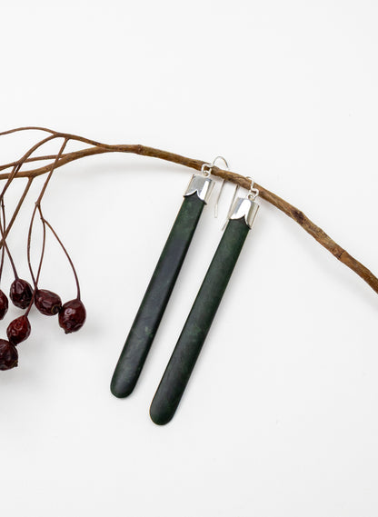 Pounamu Drop Earrings