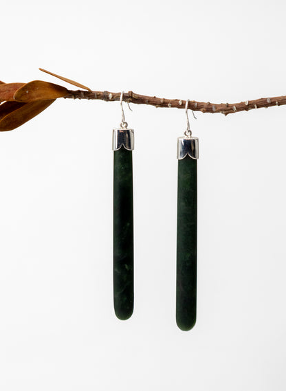 Pounamu Drop Earrings