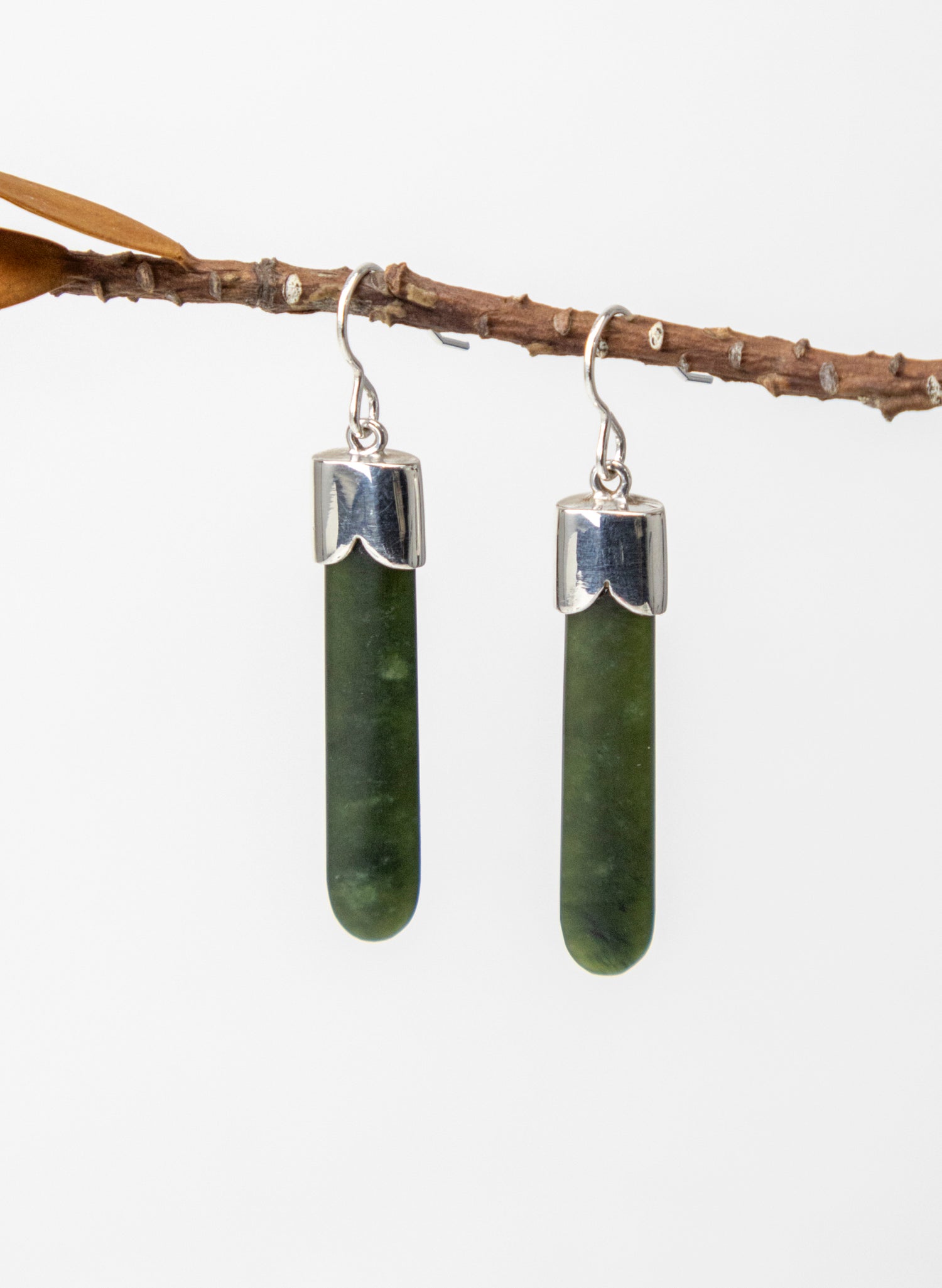 Pounamu Drop Earrings