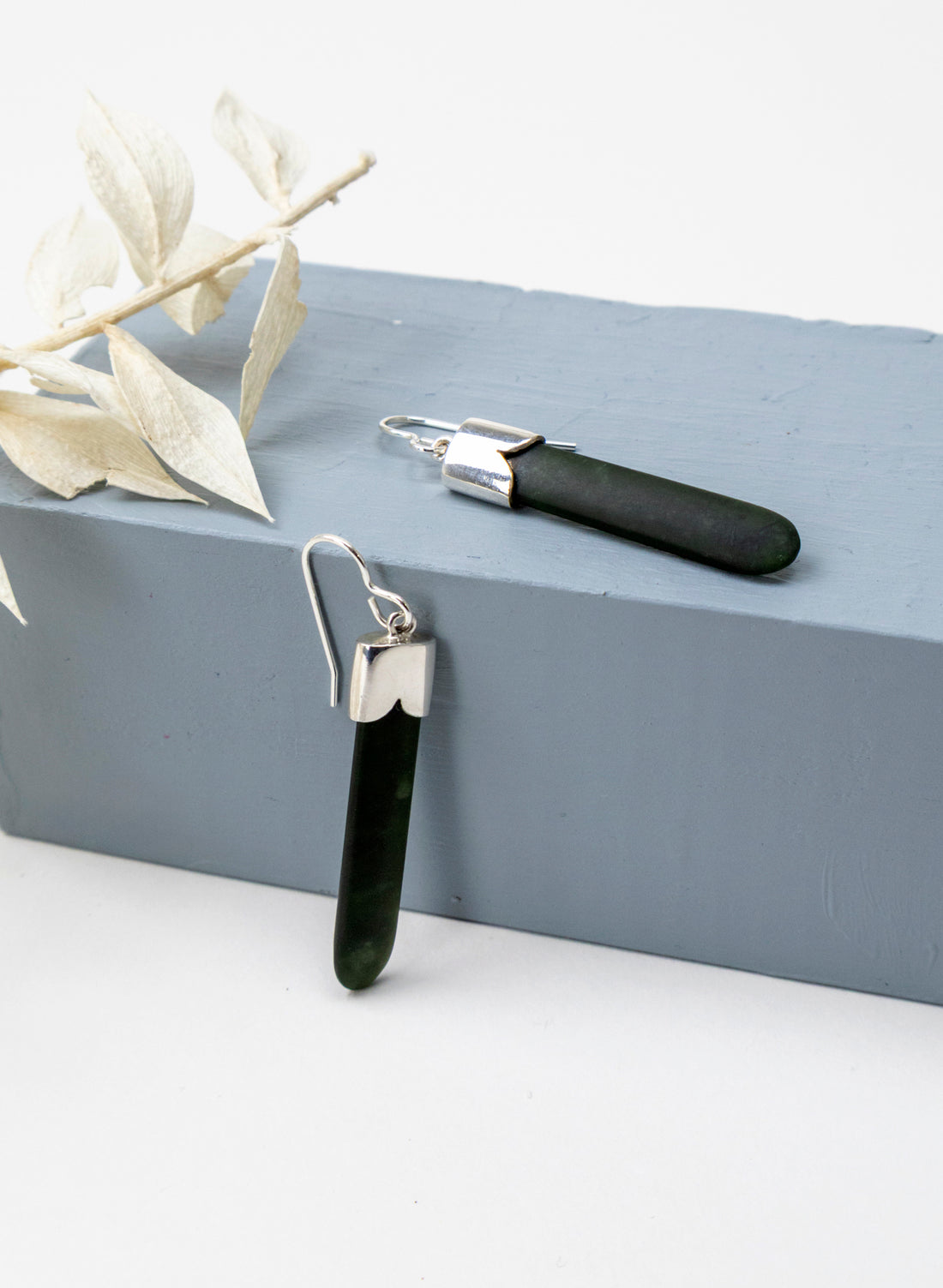 Pounamu Drop Earrings