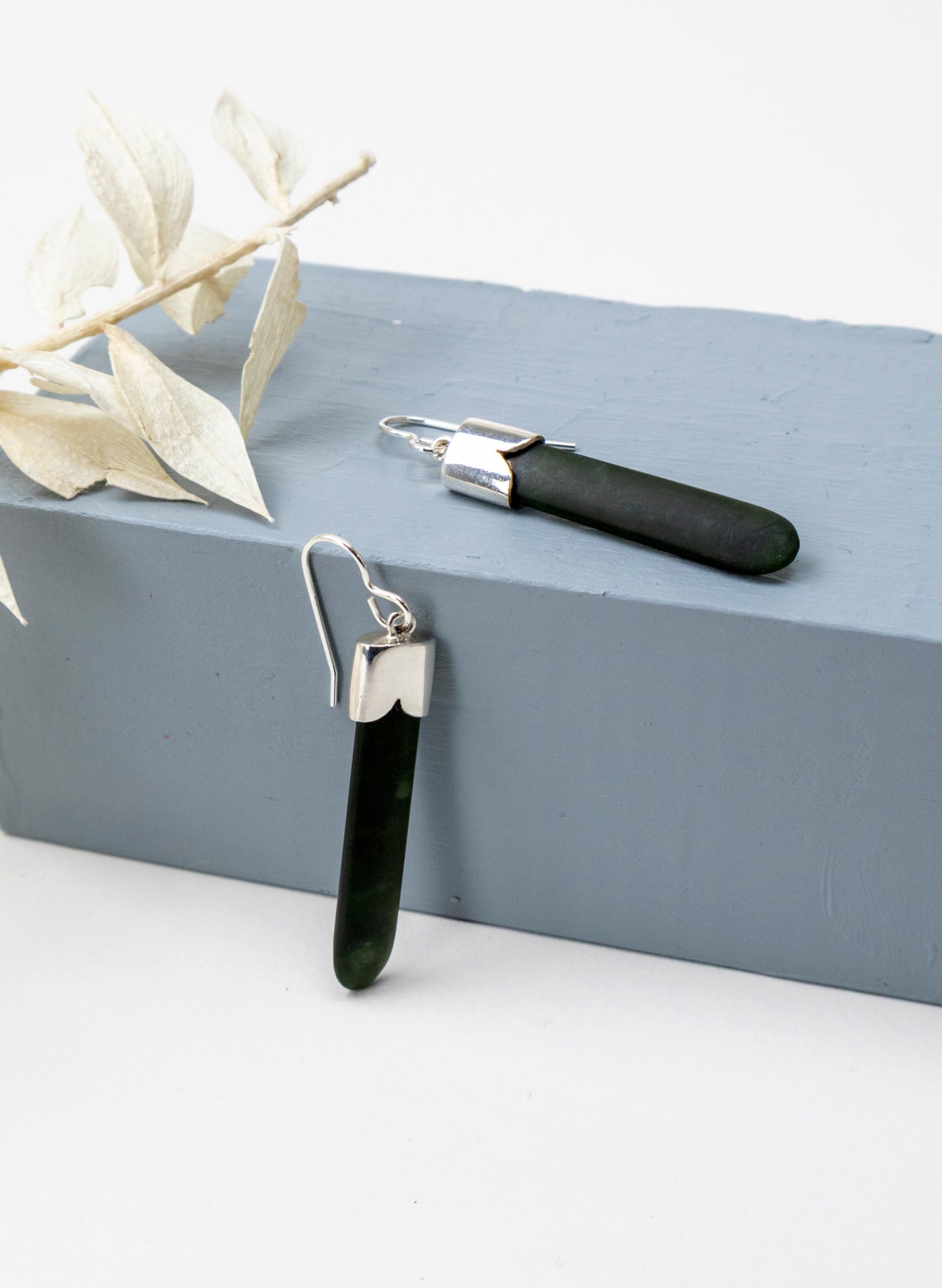 Pounamu Drop Earrings