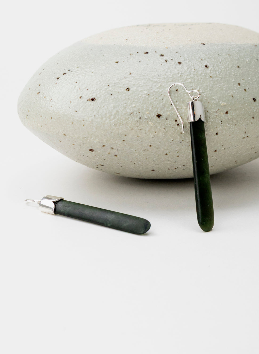 Pounamu Drop Earrings
