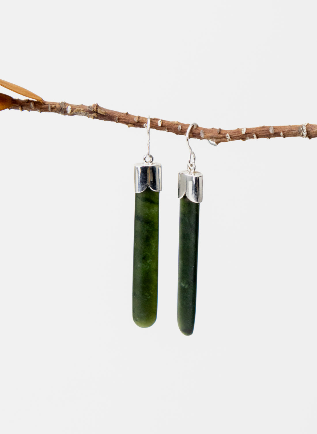 Pounamu Drop Earrings