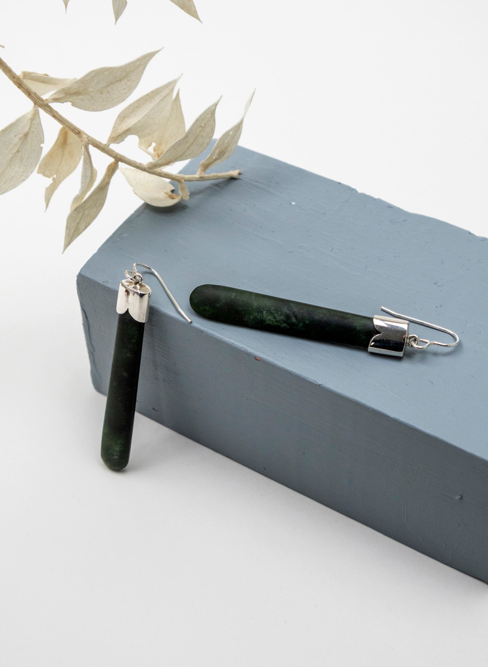Pounamu Drop Earrings