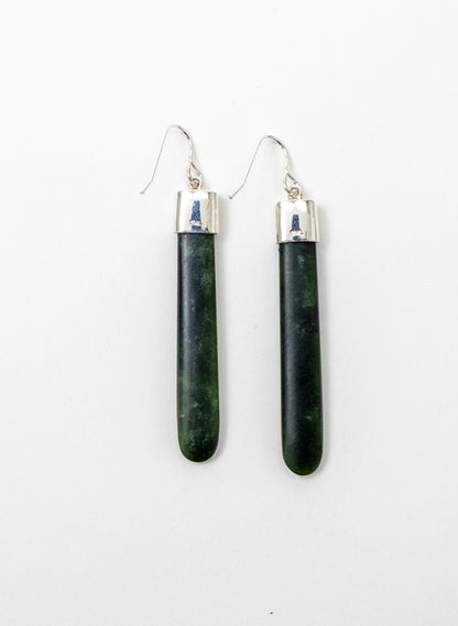 Pounamu Drop Earrings