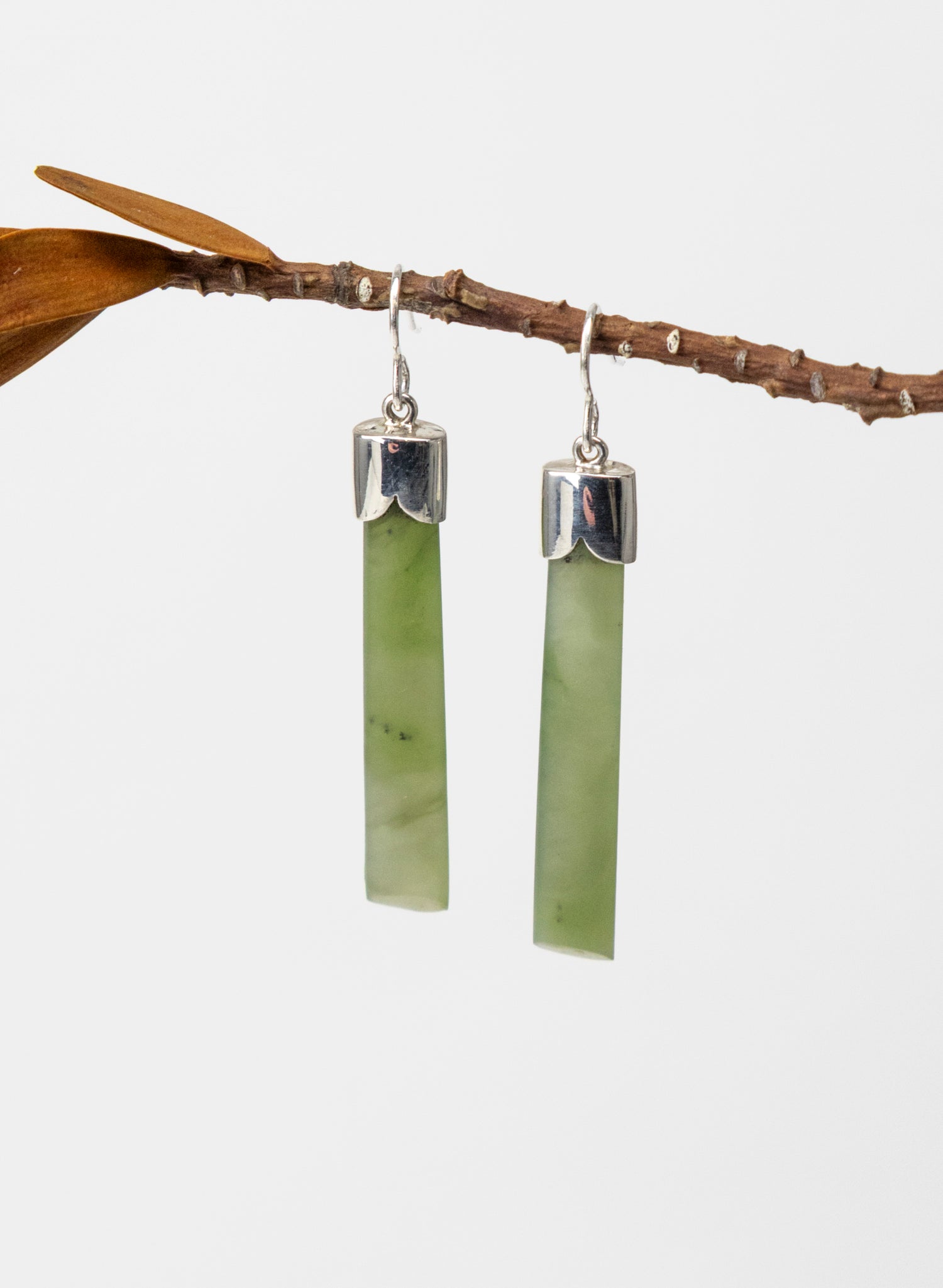 Pounamu Drop Earrings
