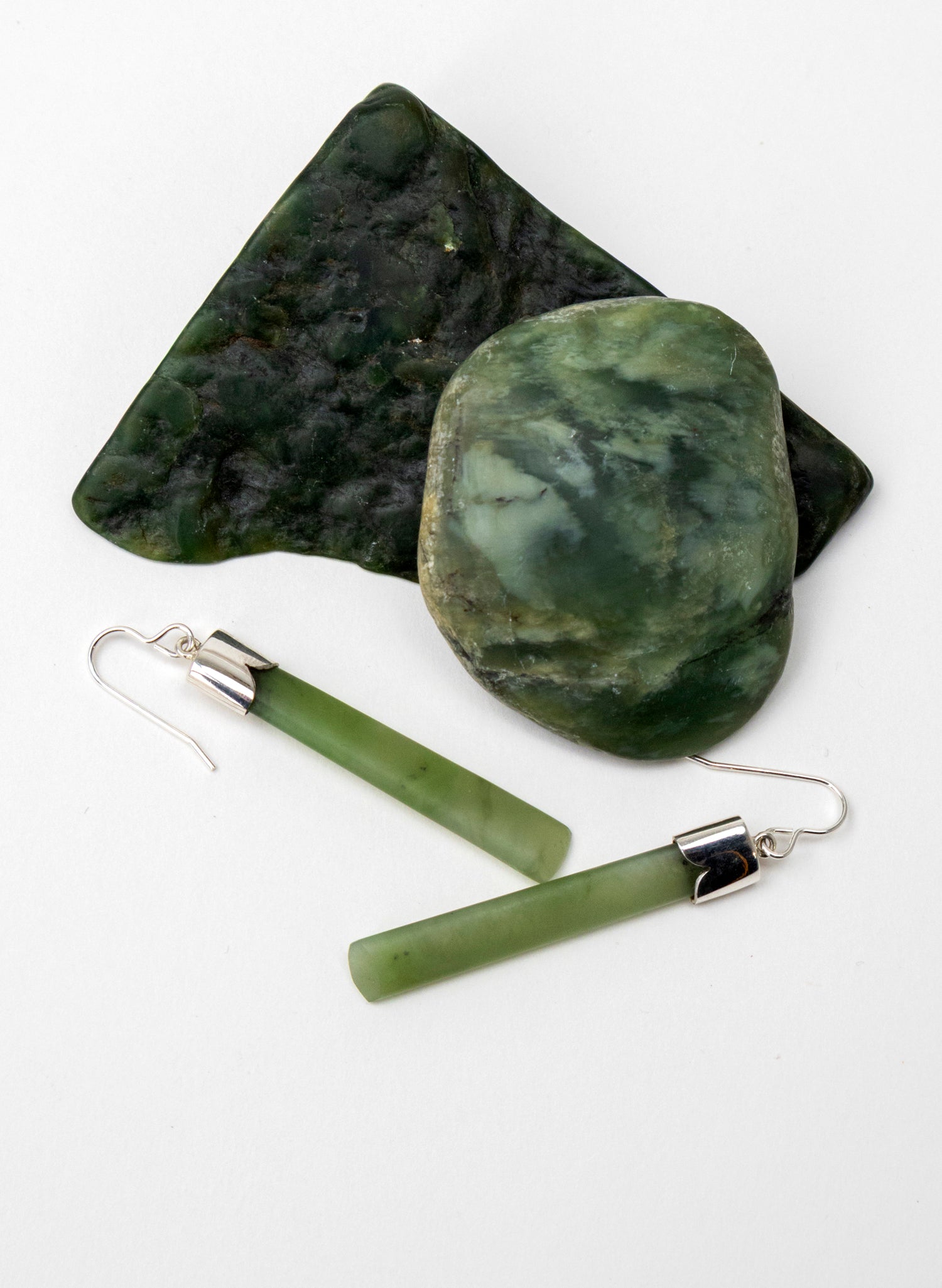 Pounamu Drop Earrings