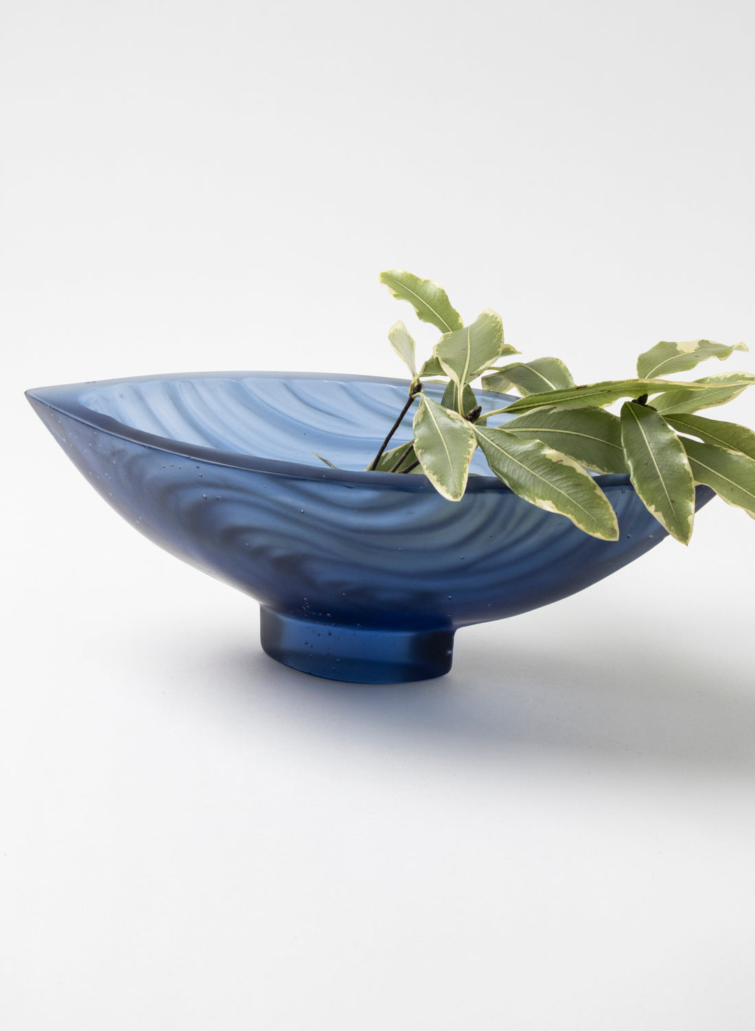 Lead Crystal Dark Blue - Sway Bowl Series