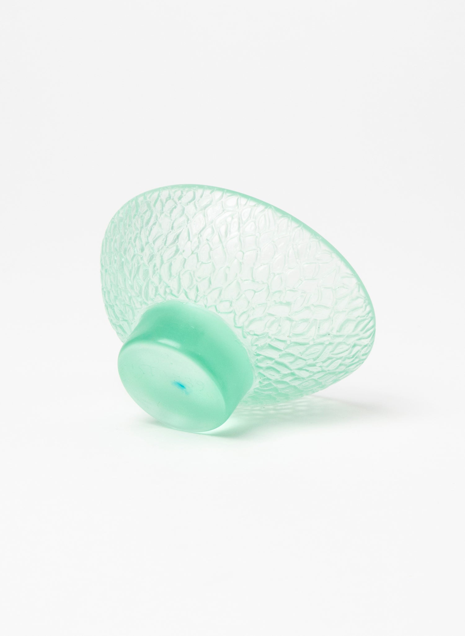 Lead Crystal Lagoon - Oval Carved Bowl