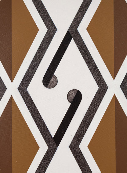 Pātiki Koru - Original Painting