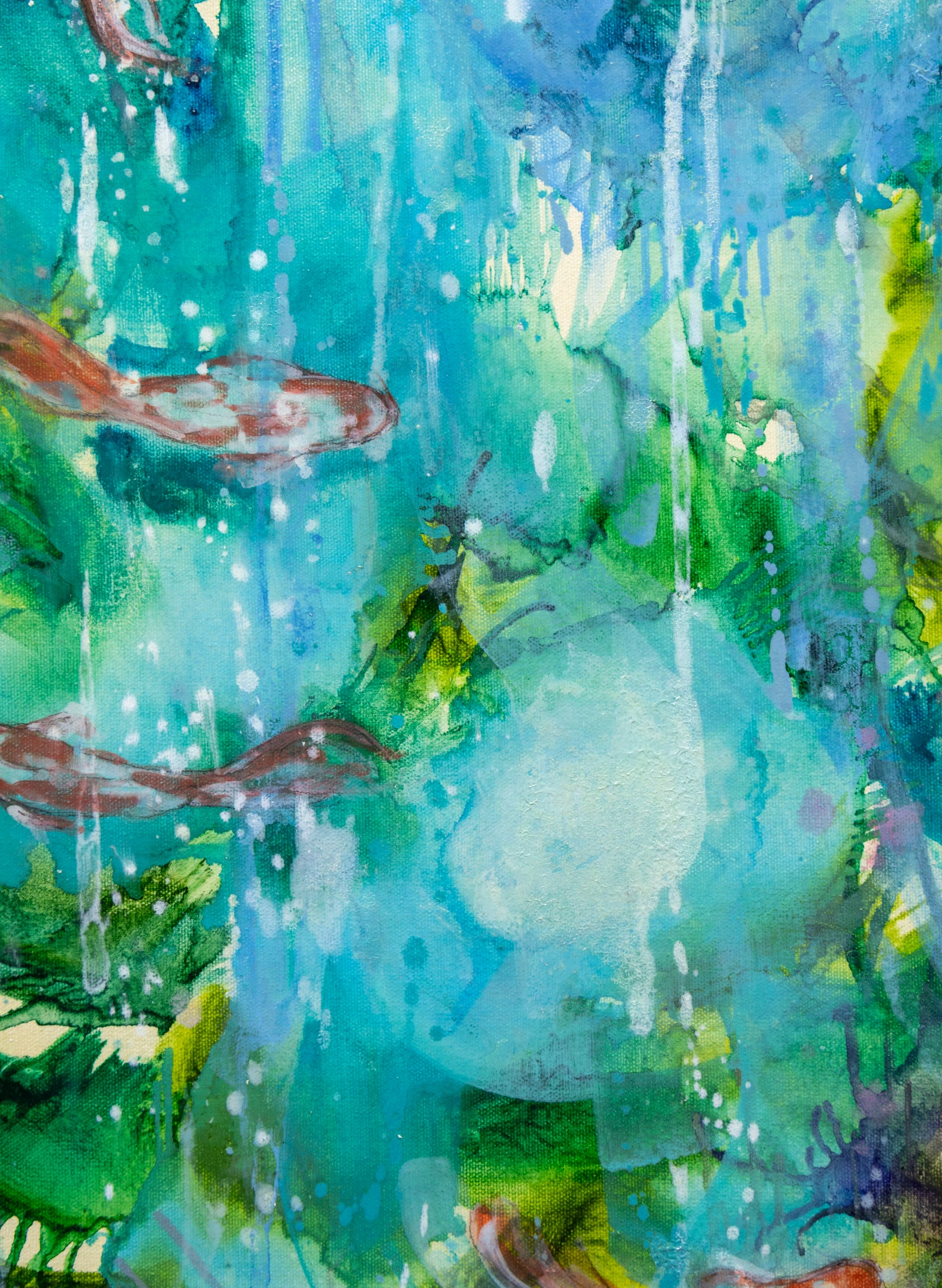 Emerald After Effect - Original Painting