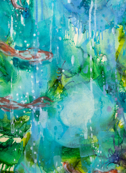 Emerald After Effect - Original Painting