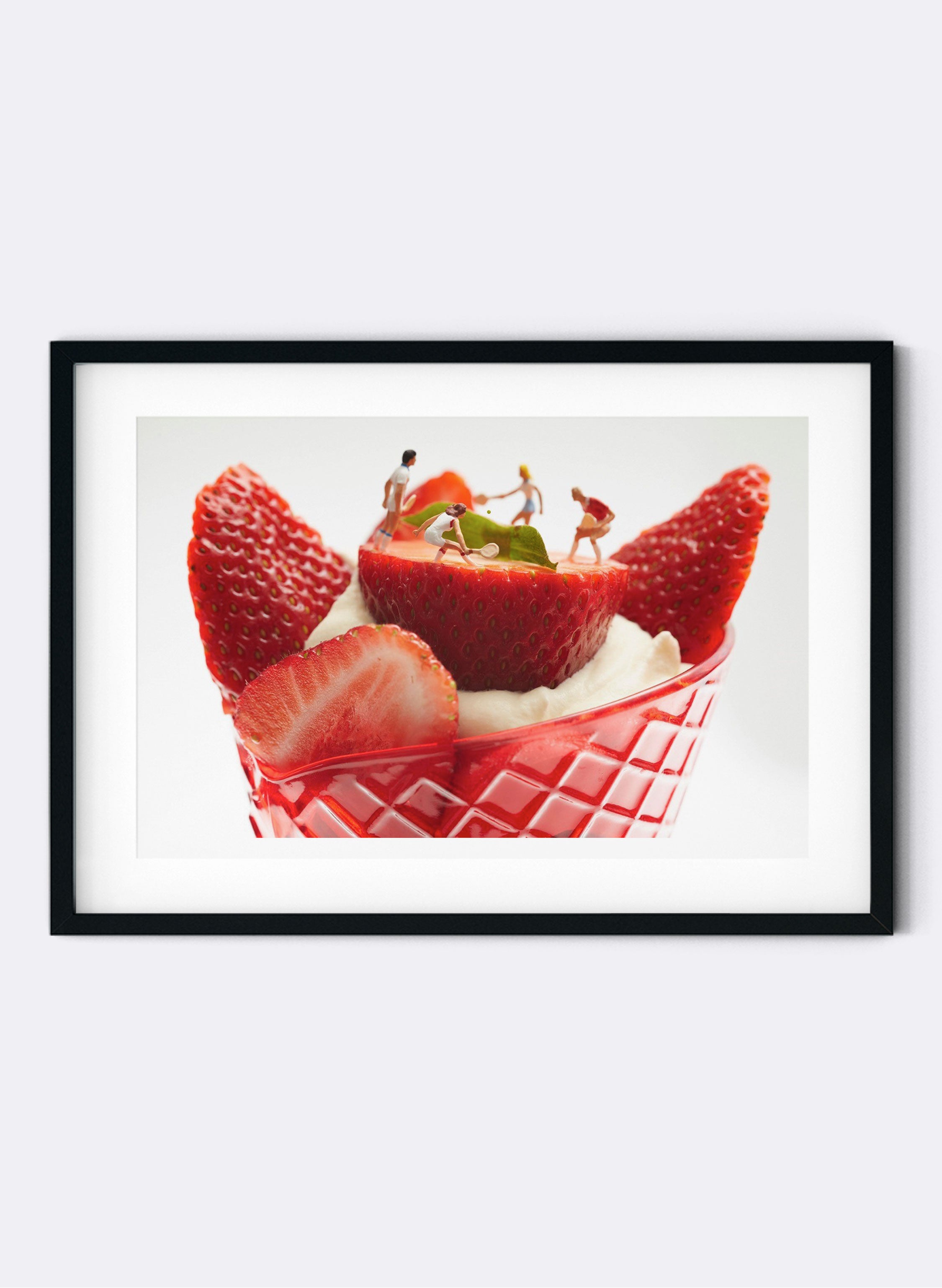 Strawbs &amp; Tennis - Photographic Print