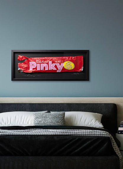 Framed Pinky Wrapper - Black Frame