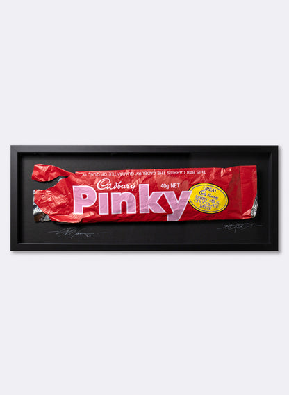 Framed Pinky Wrapper - Black Frame