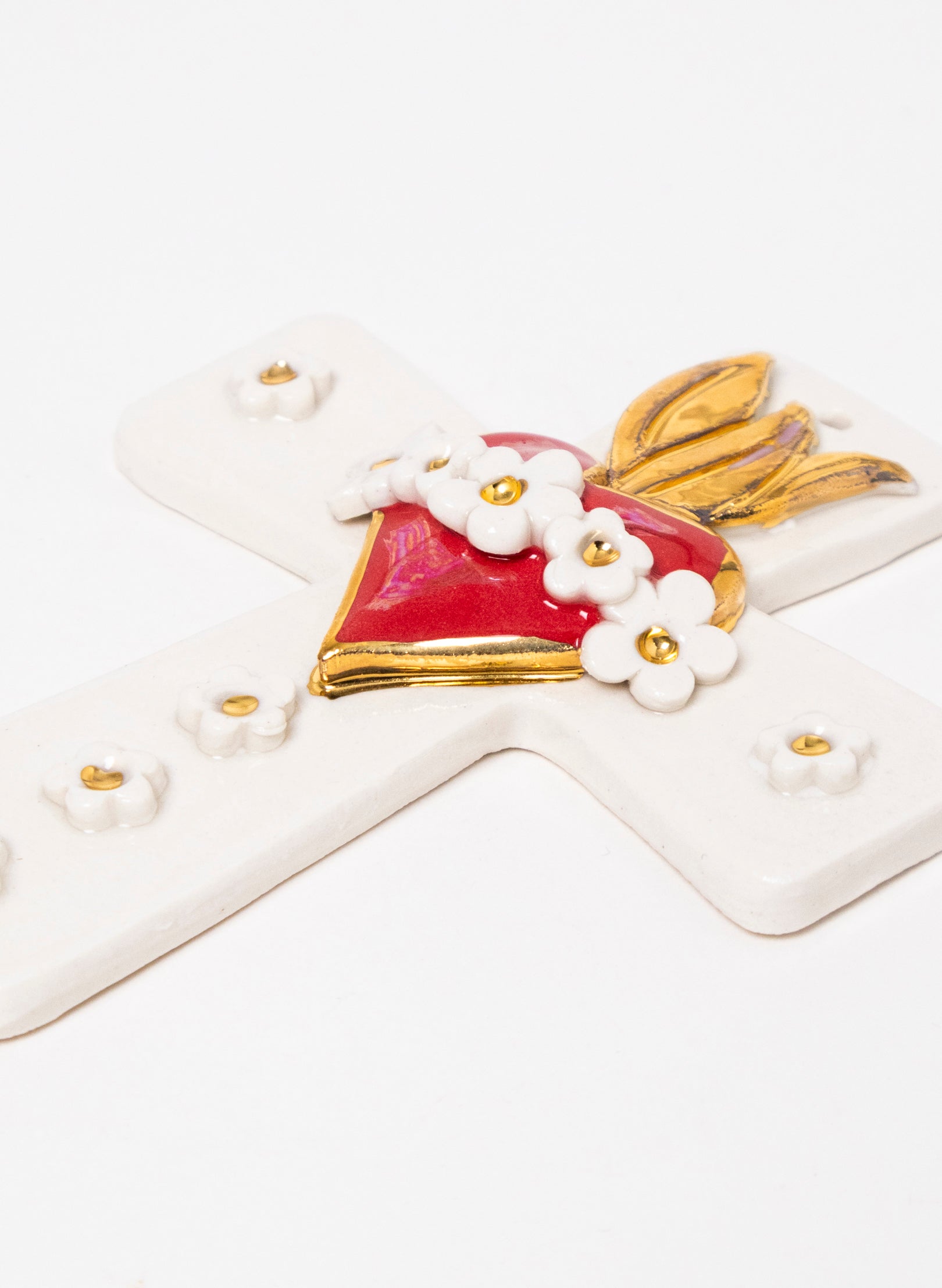 Small Sacred Heart Cross