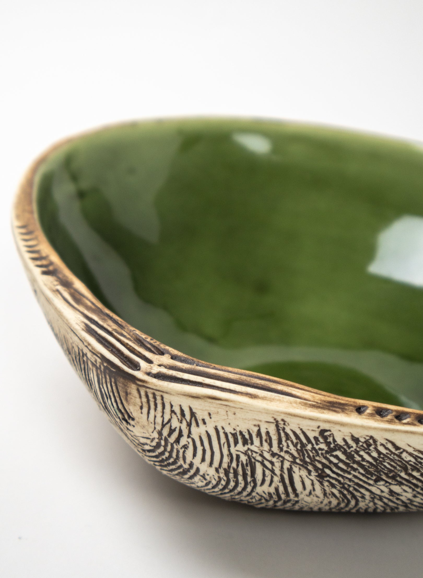 Small Pipi Bowl - Green
